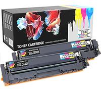 PRESTIGE CARTRIDGE 203X CF540X Compatible Toner Cartridge for HP Color Laserjet Pro MFP M281fdw M281fdn M280nw M254dw M254nw M254dn - 2 Black