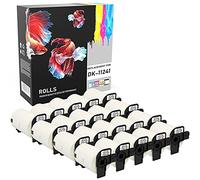 Prestige Cartridge 20x DK11241 102mm x 152mm Shipping Labels Compatible with QL-1050 QL-1060N QL-1100 QL-1110NWB Label Printers (200 Labels per Roll)
