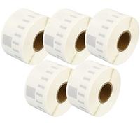 Prestige Cartridge 5 Compatible Roll Replacement for 99013 36mm x 89mm (260 Labels/Roll) Clear Address Labels