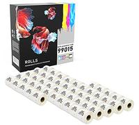 Prestige Cartridge 50 Compatible Roll Replacement for 99015 54mm x 70mm (320 Labels/Roll) Labels