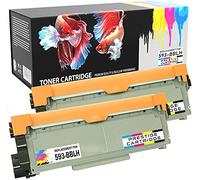 Prestige Cartridge 593-BBLH Toner Cartridges for Dell E310dw/E514dw/E515dw/E515dn - Black (Pack of 2)