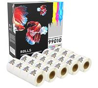 PRESTIGE CARTRIDGE 99010 28 mm x 89 mm Address Labels Roll for Dymo Labelwriter 320/400/450/4XL (Pack of 20), White