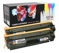 Prestige Cartridge CF244A 44A Toner Cartridges Compatible with HP LaserJet Pro M15a M15w M16a M16w MFP M28a M28w M29a M29w | Pack of 2