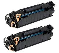 Prestige Cartridge CF283A 83A Pack of 2 Laser Toner Cartridges Compatible with HP Laserjet Pro MFP M225dn, M225dw, M201dw, M201n, M202dw, M202n, M125a, M125nw, M126nw, M127fn, M127fw, M128fn, M128fw