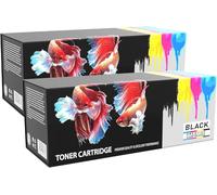 Prestige Cartridge Compatible CB435A Laser Toner Cartridge Replacement for HP Laserjet Printers - Black (Pack of 2)