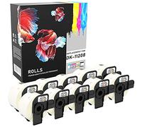 Prestige Cartridge DK11208 38 mm x 90 mm Address Labels Roll for Brother P Touch QL-500/QL-550/QL-560/QL-1050 (Pack of 10)