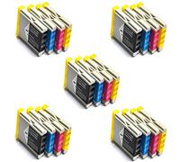 Prestige Cartridge LC1000/LC970 Ink Cartridges for Brother DCP-130C DCP-330C DCP-750CW 2580C 440CN 460CN 685CW 845CW 5460CN Black/Cyan/Magenta/Yellow (Pack of 20)