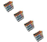 Prestige Cartridge PGI-520/CLI-521 Cartridges - 20 Pack of Compatible Printer Ink Cartridges for Canon Pixma MP540, MP540X, MP550, MP560, MP620, MP620B, MP630, MP640, MP980, MP990, MX860, MX870, IP3600, IP3680, IP4600, IP4680, IP4700, Black/Photo Black/Cyan/Magenta/Yellow