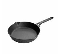 Prestige Cast Iron 22cm Frying Pan - Pre-Seasoned, Non-Toxic, Induction & Oven Safe, Easy Clean