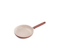 Prestige Ceramic Non Stick Frying Pan 24cm - Earth Rose | Versatile everyday 24cm size for 2-portion meals. Outperforms leading ceramic non stick* for effortless release