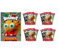 PRESTIGE & DELUXE Skifidol Italian Brainrot Mix Psychedelic Album - Trading Card Game - Trading Card Game - Collectible Card Game + 12 Card Sleeves + Whistle Keyring
