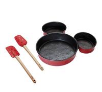 Prestige Disney Bake With Mickey: Cake Bakeware Set In Red Red One Size