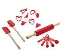 Prestige Bake with Mickey Cookie Cutter Baking Tools Set Red