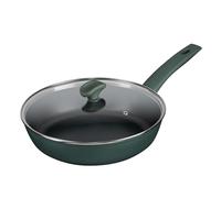 Prestige Earth Friendly 28cm Non-Stick Induction Chef Pan & Lid - Plant-Based Coating, Toxic Free, Made in Italy
