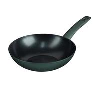 Prestige Earth Friendly 28cm Non-Stick Induction Wok - Plant-Based Coating, Toxic Free, Made in Italy, Green