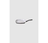 Prestige Earth Pan Ceramic Griddle Pan for Induction Hob 28cm - Non Stick Griddle Pan, Non Toxic Cookware, Dishwasher Safe, Made in Italy, Gray