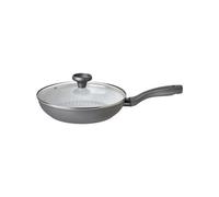 Prestige Earth Pan Grey Round Aluminium Induction Suitable Eco-Friendly Non-Stick Covered Frying Pan 28Cm