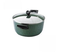Prestige Eco Non Toxic Stock Pot 24cm/4.5L - Induction Stockpot with Lid, PFOA Free Cookware, Dishwasher Safe Cookware Made in Italy of Recyclable Materials, Green