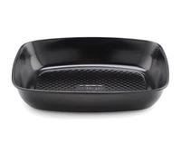 Prestige Inspire Bakeware Roaster, Large - Black, 34 cm | Delivers reliable everyday performance in commercial kitchens for baking loafs, round cakes and muffins.