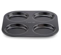 Prestige Inspire Bakeware Yorkshire Pudding Tin, 4 Cup - Black | Delivers reliable everyday performance in commercial kitchens, supporting heavy-duty baking requirements.