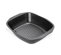 Prestige Large Roasting Tin - Non Stick Baking Tray with Integral Roasting Tray Rack 42 x 34.5 x 9cm, Heavy Gauge Carbon Steel & Dishwasher Safe Oven Tray