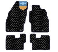 Prestige Mats Odourles Premium Car Floor Mat Fit Vauxhall Corsa D E 2006-19 | Tailored Boot Floor, 3mm Rubber, Non-Slip Car Boot Mat, Waterproof Mat, Edged with Black Cloth Binding