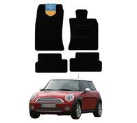 Prestige Mats - Tailored Car Floor Mat - Fits Mini Cooper One R56 2006-2013 - 3MM Rubber- Waterproof, Non-Slip Car Floor Mat, Edged with Black Cloth Binding