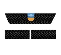 Prestige Mats - Tailored Van Floor Mat Fits Ford TRANSIT CUSTOM SWB 2024 Onwards STEP MAT WITH SINGLE SLIDING DOOR 3mm Rubber Non-Slip Floor Mat Waterproof with Black Cloth Binding