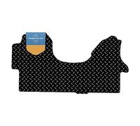 Prestige Mats, Tailored Van Floor Mat, Fits Volkswagen CRAFTER 2006-2016, 3mm Rubber, Non-Slip Floor Mat, Waterproof Mat, Edged with Black Cloth Binding