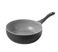 Prestige Disney Monochrome Mickey Mouse Non Stick Ceramic Pan - Deep Multi Pan, 24cm, Non Toxic Cookware