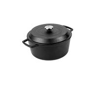 Nadiya x Prestige Cast Iron Casserole, 4.5L, Black