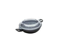 Prestige Nadiya Hussain By Non Stick Wok With Silicone Insert, 4 In 1 Pan Set, 26Cm In Black Black One Size