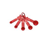 Red 'Disney' Plastic Non Stick Baking Measuring Spoons Prestige Red One Size
