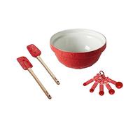 Disney Bake with Mickey: Mixing Bowl & Kitchen Utensils Set Prestige Red One Size