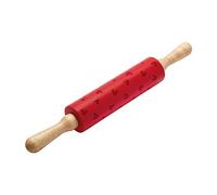 Prestige New Disney Bake with Mickey Mouse Silicone Rolling Pin for Baking with Wooden Handles & Non Stick Silicone Barrel, 45cm