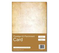 Prestige Old Style - Antique Vintage - Parchment Card - Craft Menu - A3 Size - 160gsm - 25 Sheets