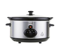 Prestige Slow Cooker Steel Small Kitchen Appliance Cooking Equipment - 3.5 L