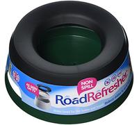 Prestige Road Refresher Non Spill Pet Water Bowl, L, Green