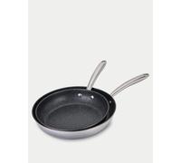 Prestige Scratch Guard Stainless Steel Frying Pan Set Silver