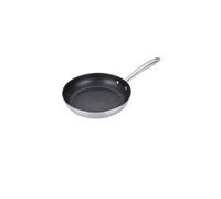 Prestige Scratch Guard Stainless Steel Non Stick 25Cm Frying Pan, Induction Suitable In Silver Silver