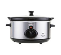 Prestige Slow Cooker Steel Small Kitchen Appliance Cooking Equipment - 3.5 L