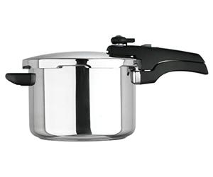 Prestige Smart Plus Stainless Steel Pressure Cooker, 6L