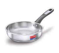 Prestige SS Platina Popular Fry Pan, 260 mm, Silver
