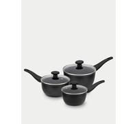 Prestige Thermosmart Non Stick Saucepan Set of 3 Dark Green