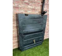 Prestige Water 250 Litre Classic Slim Wall Water Butt - Black Granite