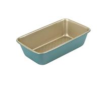 Nadiya Hussain by Prestige Loaf Tin, 9 x 5" Non Stick Bread Pan, Dishwasher Safe Prestige Green One Size