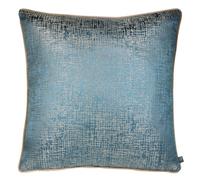 Prestigious Textiles Cinder Metallic Jacquard Piped Feather Filled Cushion
