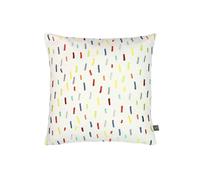 Prestigious Textiles Dolly Mixture Embroidered Soft Velvet Cushion in Cream | Size: 40 cm x 40 cm Prestigious Textiles Cream 40 cm x 40 cm