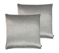 Prestigious Textiles Emboss Metallic Feather Filled Cushion - Twin Pack