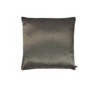 Prestigious Textiles Emboss Metallic Mosaic Tile Cushion in Brown | Size: 55 cm x 55 cm Prestigious Textiles Brown 55 cm x 55 cm